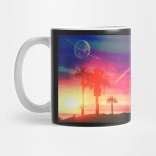 Neon Beach Mug